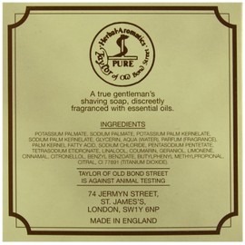 Taylor of Old Bond Street Taylor of Old Bond Street 100g Wooden Bowl Sandalwood Herbal Shaving Soap