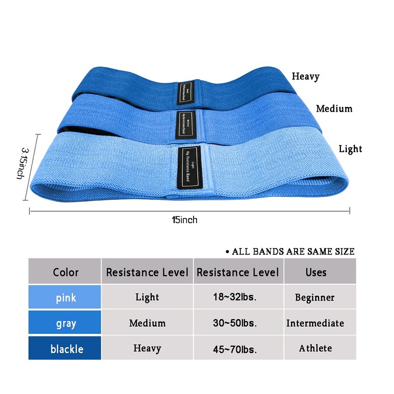 Zoeson Resistance Loop Bands, Resistance Exercise Bands for Home Fitness,