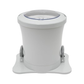 Portable Mini Manual Dehydrator Washing Machine Compact Washer Spin Dryer Barrel Foot Operated Non Electric Draw Cord Visualization Design Electric-Free And Wide Pedals Four Suction Cups For Student