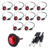 10pcs 3/4in LED Side Marker Light Clearance Lamp with DC