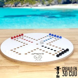 Juego De Mesa No Te Enojes Damas Chinas / 4 Y 6 Jugadores