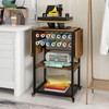 PUNCIA 3 Tier Movable Heat Press Table with Vinyl Roll