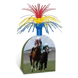 Beistle Horse Racing Centerpiece