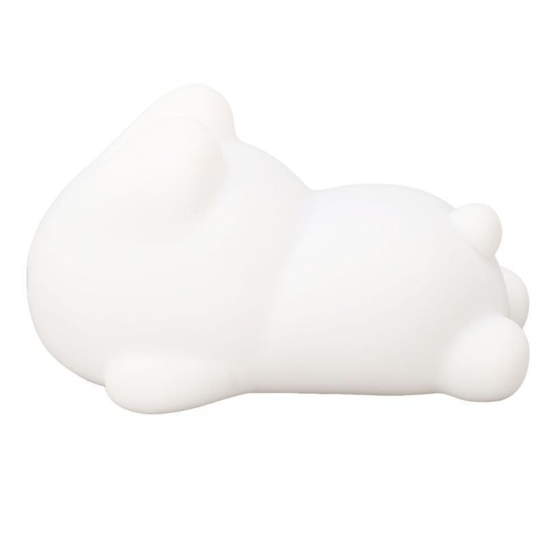 Cute Rabbit Night Light High Sensitivity Bunny Lamp Silicone Dimmable