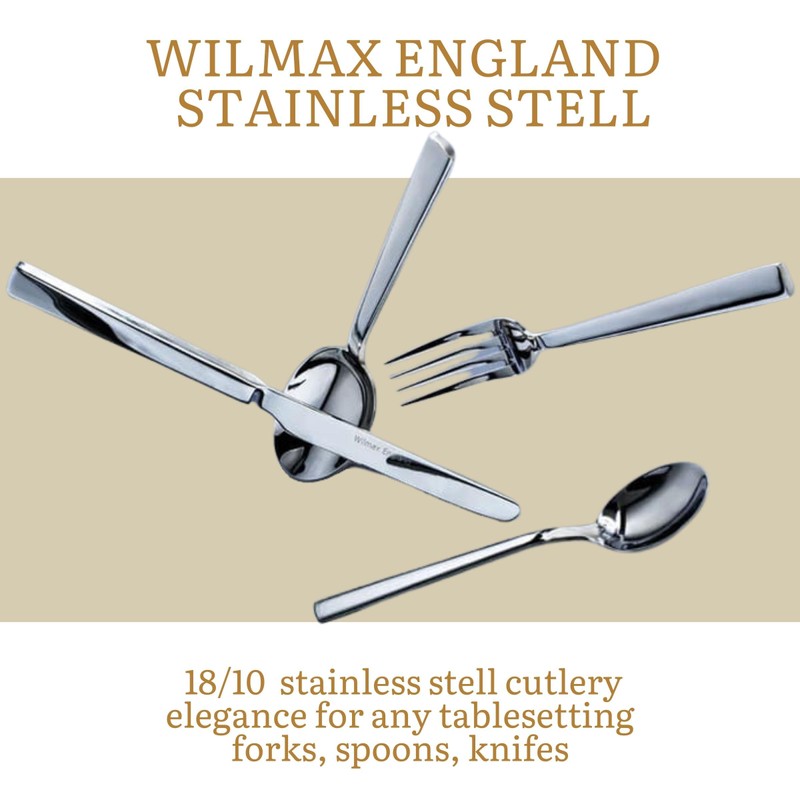 Wilmax Desert Fork 19 cm Set of 6 Cutlery Set