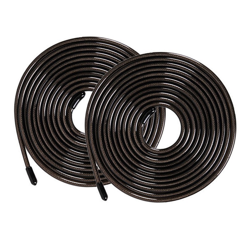 2 Pcs Jump Rope Spare Cable 300cm Length Skipping Rope