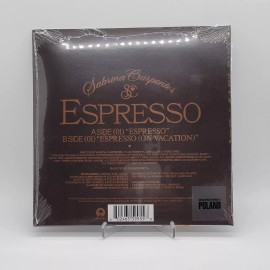 Sabrina Carpenter Espresso Chocolate Brown Colored 7" Vinyl Single BRAND NEW
