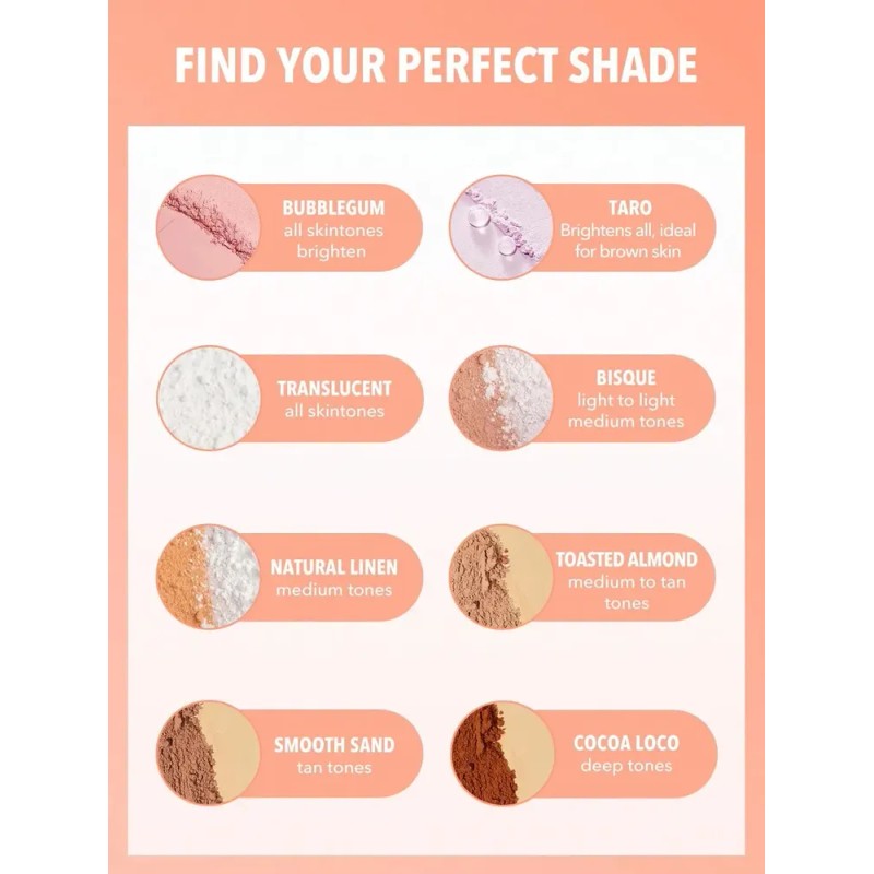 Polvos Rostro Y Ojos listos para Sheglam Instagram - Cocoa