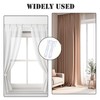 60 Pcs Adjustable Pinch Pleat Curtain Hooks - Plastic Drapery