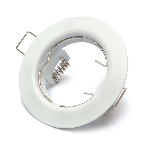 1x Recessed Spotlight GU10 Set - 1 Piece Mounting Frame