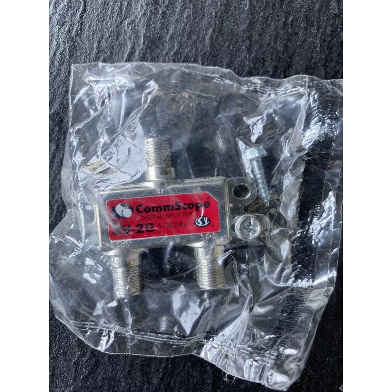 CommScope 2 CommScope SV-2G 2-way Digital Cable Coaxial Splitter 5-1000mhz