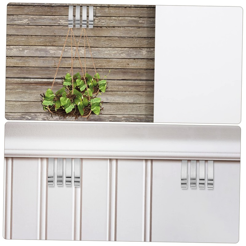 Alipis Outdoor Hanging Hooks No Drilling Siding Hangers s Hooks