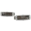 2pcs Rear Reading Dome Light 3B0947291 Gray Shell High Brightness