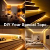 AUZIWE COB LED Strip, Warm White LED Strip Lights 16.4ft,