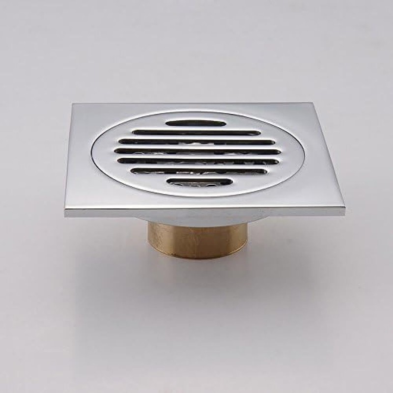 Square Floor Drain Thickened Stainless Steel Bathroom Tile Insert Floor