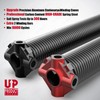 Garage Door Torsion Springs 2'' (Pair) with Non-Slip Winding Bars,High