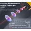 Infrared Thermometer Temperature Gun 1796°F, 50:1