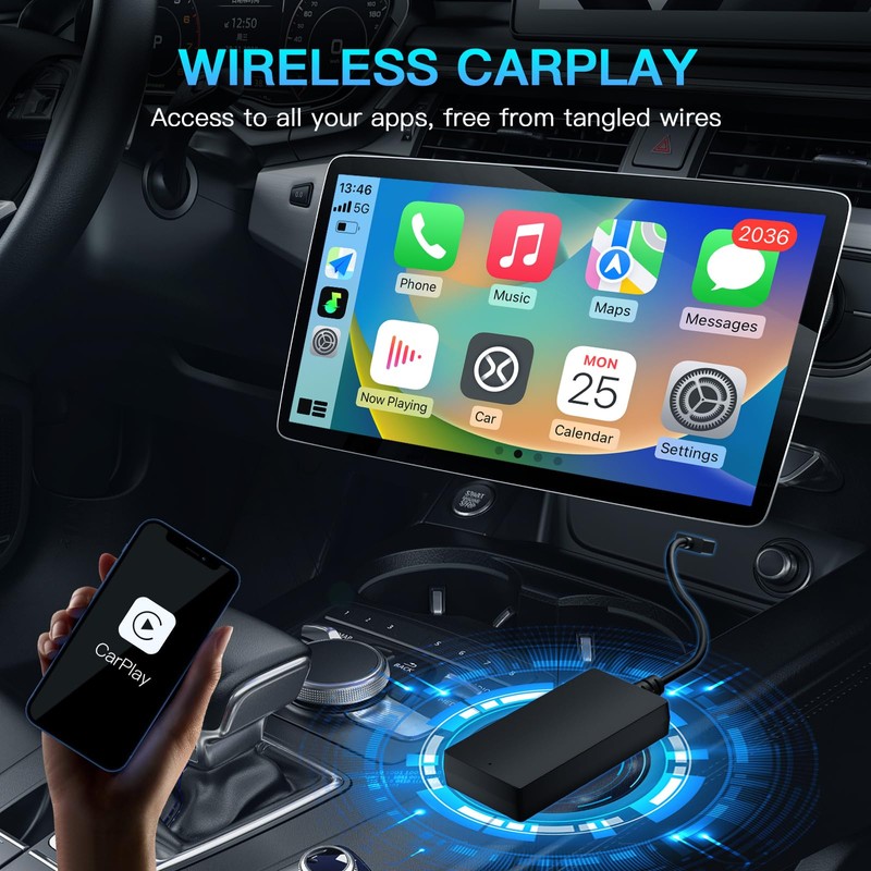CARabc Carbitlink Smartlink Phonelink Easy to Wireless CarPlay Android Car