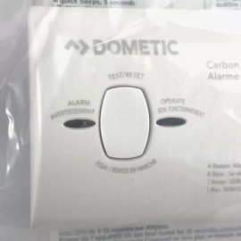 Dometic Carbon Monoxide Alarm Detector Non Digital Battery Power RV Camper Home