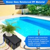 Hrensaw Medium Outdoor Electrical Box(10.6x5.5x4.5inch),IP54 Waterproof Extension Cord Cover w/6