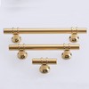 Zerniple T Bar Handle Pull Kitchen Cabinet Handle Zinc Alloy
