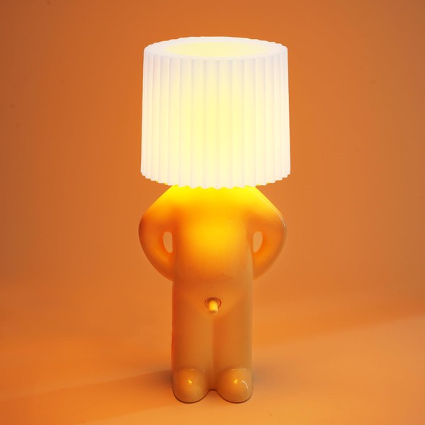 Umikk Creative Lamp A Little Shy Man, Funny LED Table