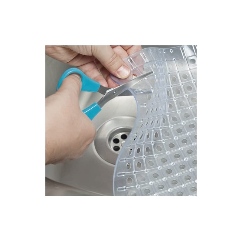 Addis 631861 Cushion Soft Sink Mat, Clear, Ceramic, Multicolour, 31_x_27_cm