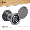 Eumtenr Door Viewer Peephole, Solid Brass 220 Degree HD Door