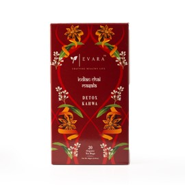 EVARA Detox Kahwa - Natural Detoxification & Immunity Boost Detox Kahwa, 20 Organic Tea Bags, 40gms