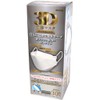 3D Masks, Diamond Shape, White, Individually Packaged, Pack of 30