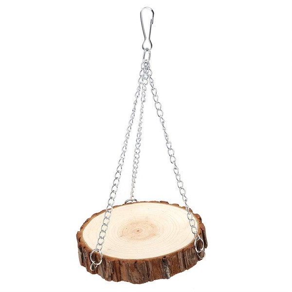 Xirfuni Bird Parrot, Environmentally Friendly Parrot Swing Toy, Reusable for