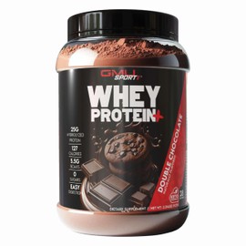GMU SPORT GMU SPORT Whey Protein Powder+ Concentrate 2lb | 25g Protein for Muscle Growth & Recovery | Delicious Flavor, Easy to Mix | Non-GMO, Gluten-Free | 28 Servings Chocolate Protein Supplement