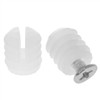 Xhziy Plastic Hinge Dowel Inserts with Screw Cabinet Hinge Screw