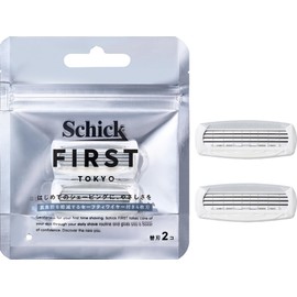 Schick(シック) Schick First Shaving Replacement Blades (2-Pack) Razor for Shaving