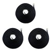 SINCODA 3 Pack 8ft Phone Telephone Extension Cord Cable Line