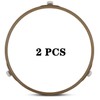 Microwave Turntable Ring,8.7 Inch Microwave Oven Tray Rotating Roller Support