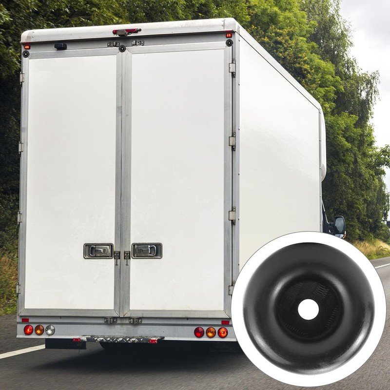 QWORK Trailer Ramp Door Bumper - 8-Pack Automotive-Grade Rubber Bumpers,