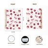 OXW Coquette Pink Bow Notebook Journal, Pink Cherry Planner Cute