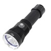 Diving Flashlight LED IPX8 Waterproof Infinitely Dimmable 100M 3000LM White