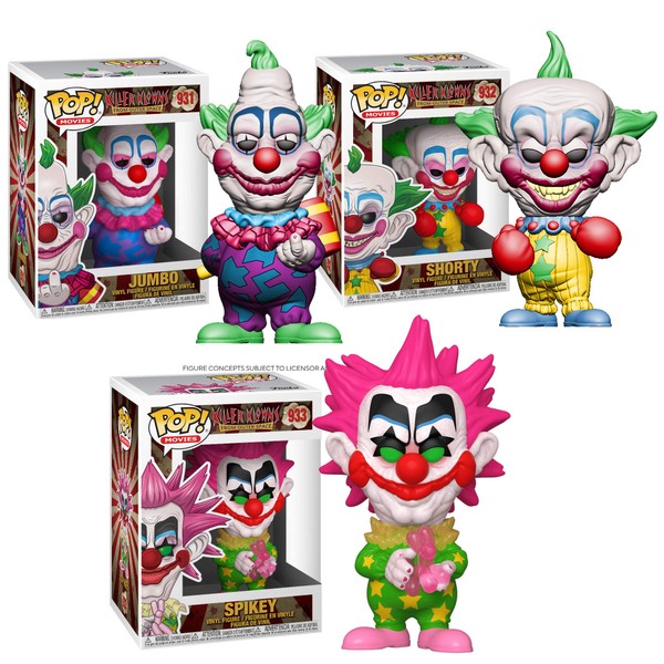 Funko Movies: POP! Killer Klowns from Outer Space Collectors Set