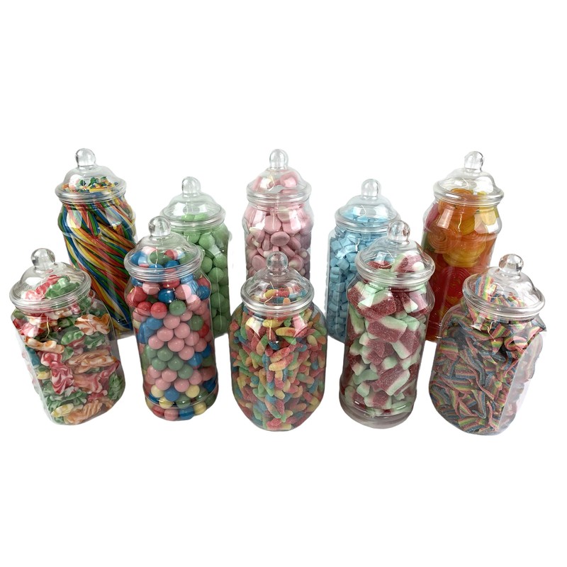 Sweet Tree Celebrations Set of 10 Mixed Airtight Food Grade