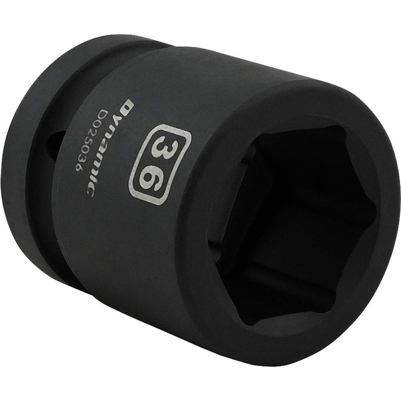 1" Dr. 36 mm Standard Impact Socket