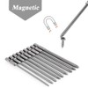 Mesee 9 Pieces Phillips Screwdriver Bits Set, 1/4 Inch S2