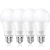 LEDERA 150 Watt LED Light Bulbs, Daylight White 5000K, 2500