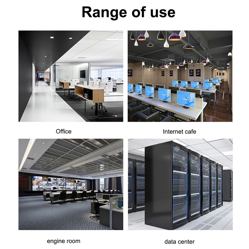 Patch Panel 8 Ports CAT6 Network Cable Rackmount 568A/B RJ45