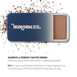 Polvos Matificantes Translcidos Shine Eraser  Polvo Fijador Maquillaje Sin Talco para Hombre - Absorbe Aceite y Sudor - Polvo Suelto Maquillaje con...