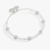 Alex and Ani Floral Crystal Beaded Bangle