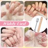2Pcs 3 in 1 Wooden Handle Nail Magnet Cat Eye