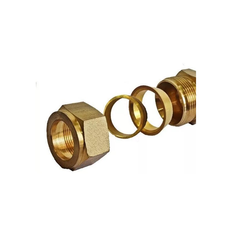 Swagelok 1/2 Tube Compression Brass Tee Union Fitting Swagelok B-810-3