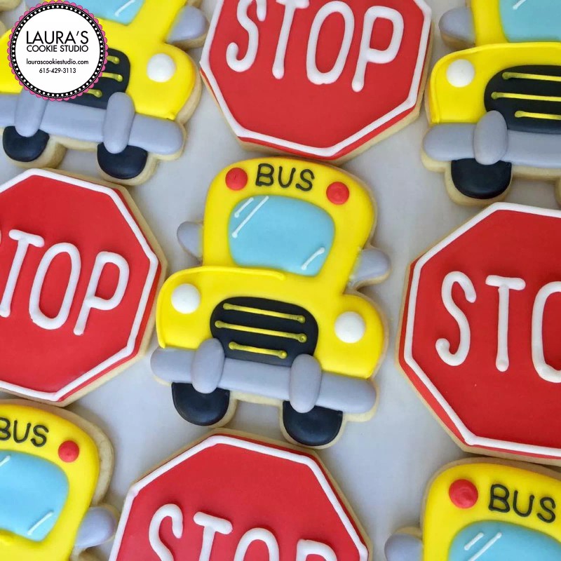 Unbranded School Bus Car Front 3.5'' Cookie Cutter Metal